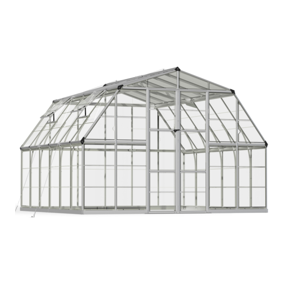 Palram CANOPIA AMERICANA 12x12 / 3.7x3.7 How To Assemble