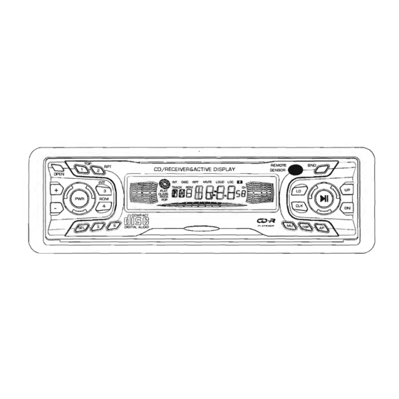Power Acoustik PACD-888R Instruction Manual