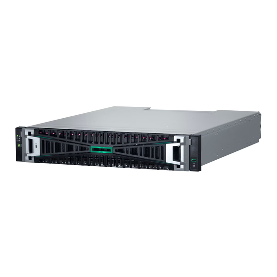 HPE MSA 2070 Manuals