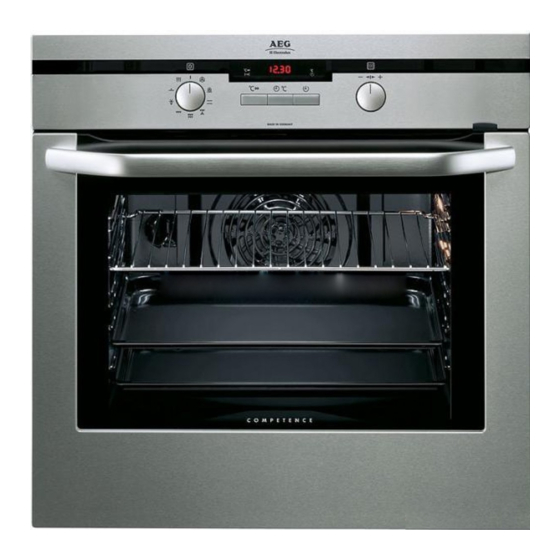 AEG Electrolux COMPETENCE B5741-4 Manuals