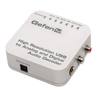Gefen GTV-192KUSB-2-ADAUD User Manual
