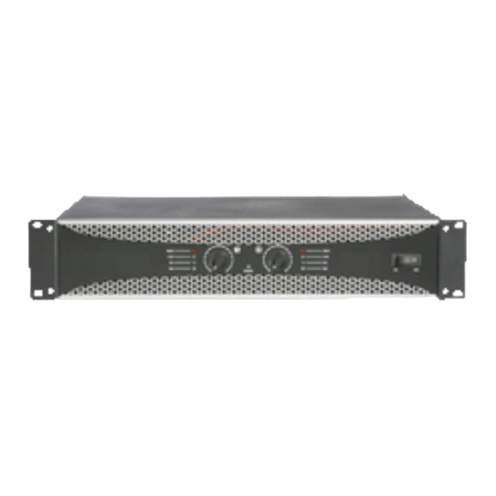 stellar labs SLP-200 100W x 2 CH Owner's Manual