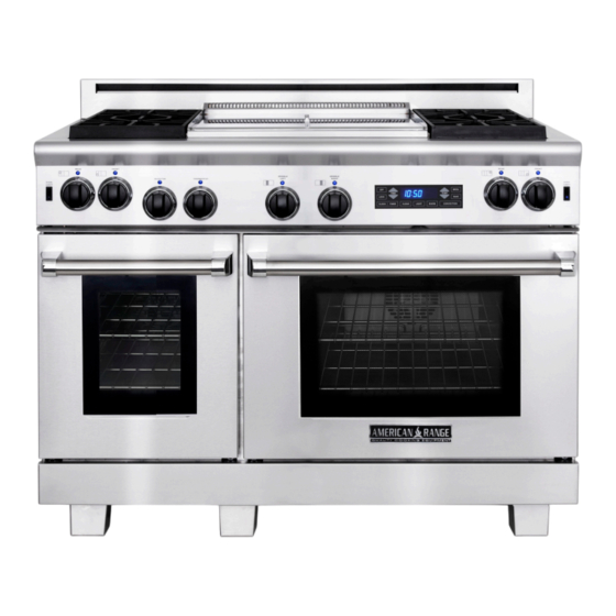 American Range ARR-304DF Use And Care Manual