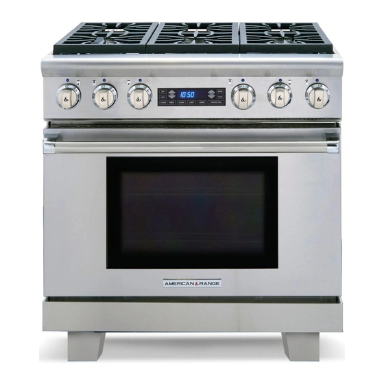 American Range ARR-304DF Installation Manual