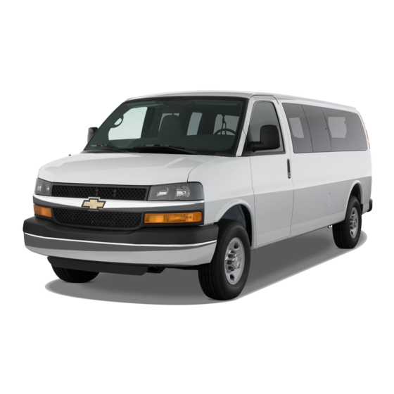 Chevrolet 2010 Express Owner's Manual