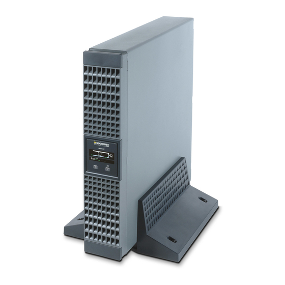 socomec NRT2-U1100 Installation And Operating Manual