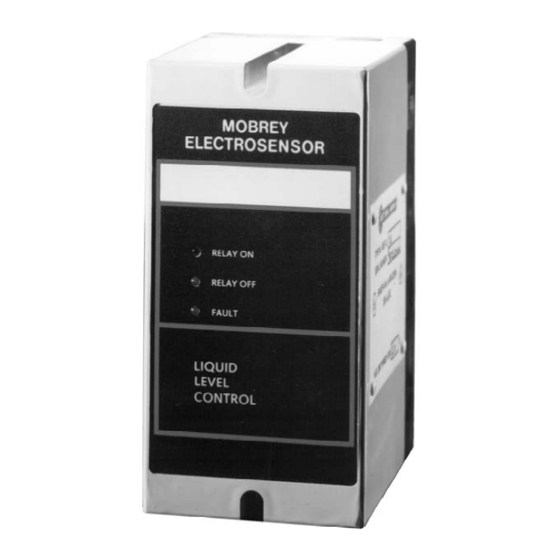 Emerson Mobrey Electrosensor Instruction Leaflet