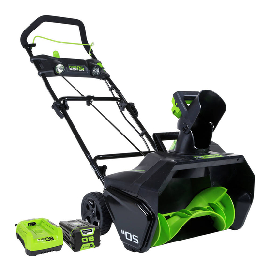GreenWorks Pro 2600402 Operator's Manual