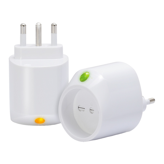 Ecodhome Socket switch and power meter Manuals