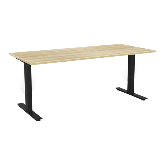 Knight Agile Desk Fixed Assembly Instructions Manual