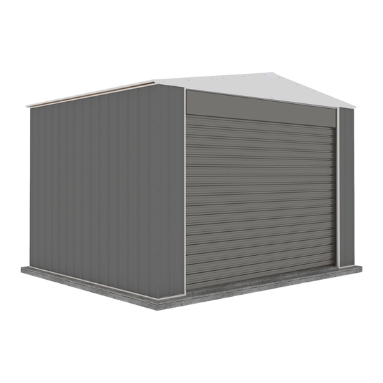 ABSCO SHEDS 3030BRK Assembly Instructions Manual
