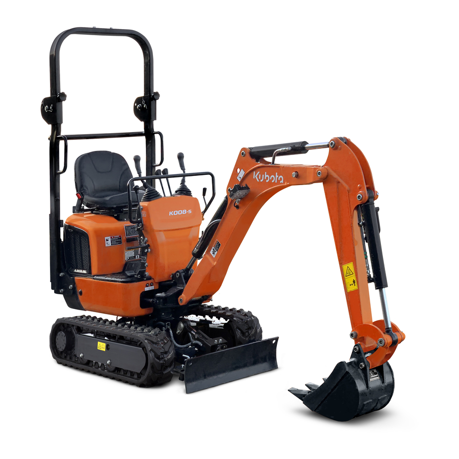 Kubota K008-3 Workshop Manual