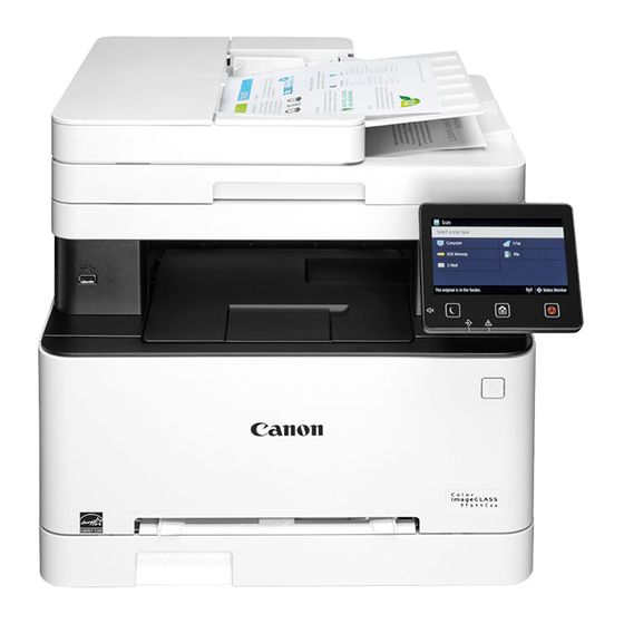 Canon Color imageCLASS MF644Cdw Manuals