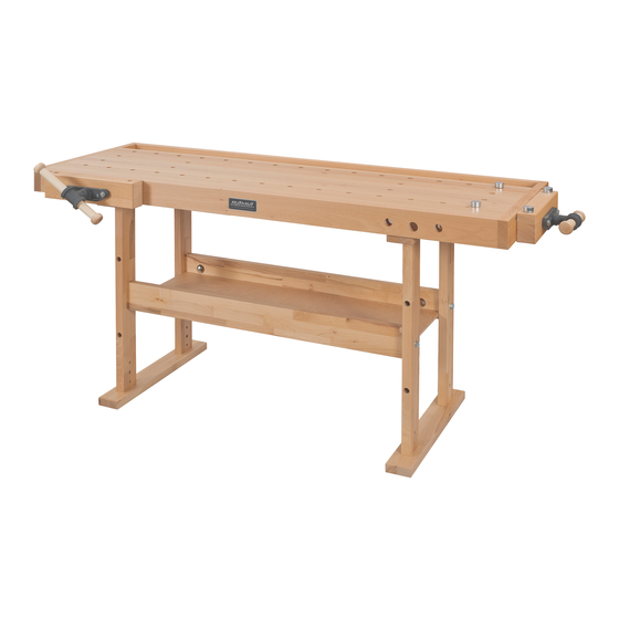 User Manuals: ramia HB-D1500 Workbench Tool Storage