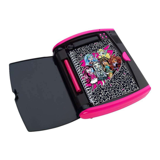 Mattel Monster High Password Journal Instruction Manual
