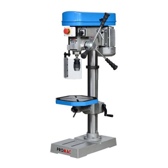 Promac 378CLB Manual