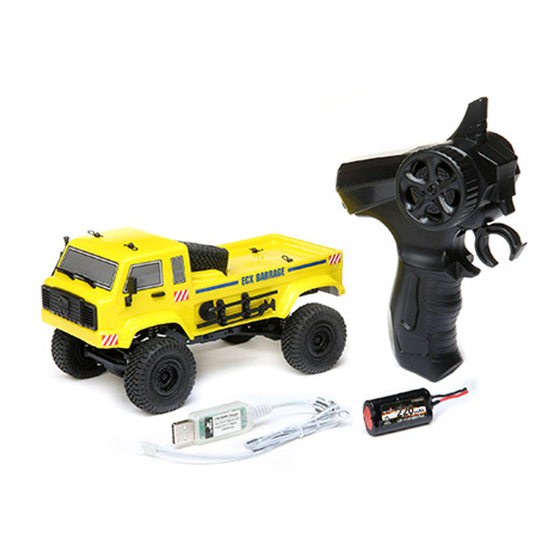 ECX Barrage ECX00019T1 Owner's Manual