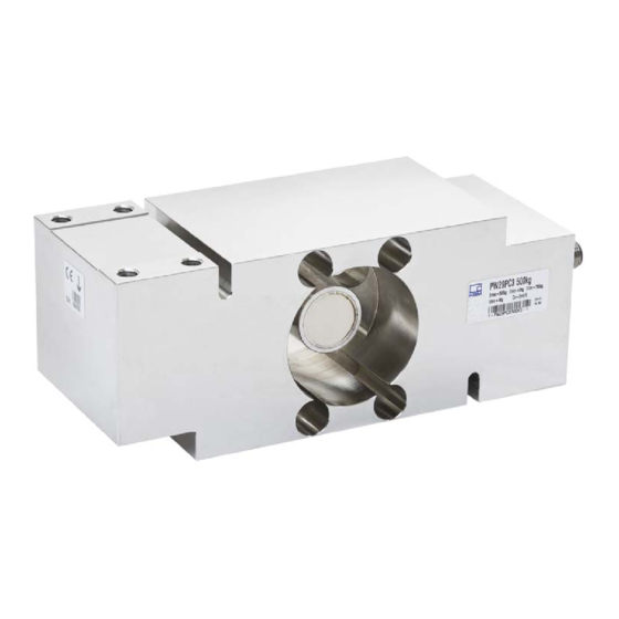 HBM PW29P Series Mounting Instructions