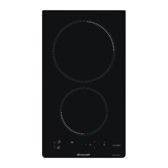 Brandt bpi1621ub Instruction Manual