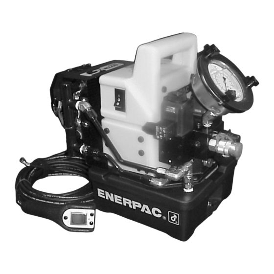 Enerpac Spartan PMU10022 Instruction Sheet