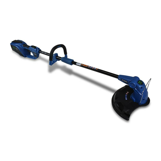 User Manuals: Hyundai HCBEN40V-A Cordless Lawn Trimmer