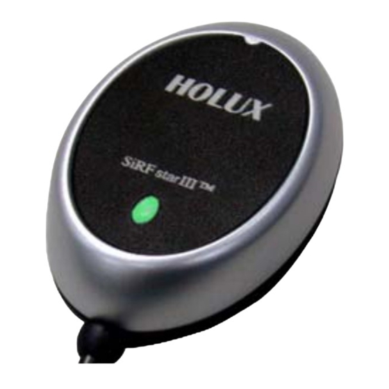 Holux GR 213U Quick Manual