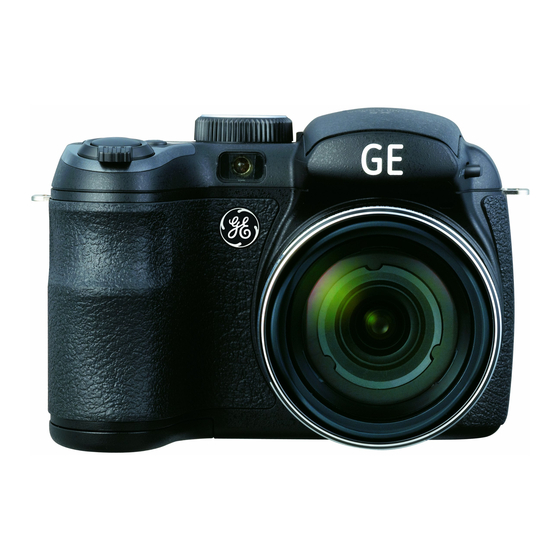 GE Digital Camera Quick Start Manual