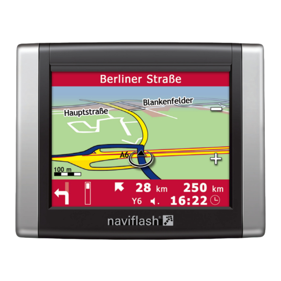 naviflash 1120 Operating Manual