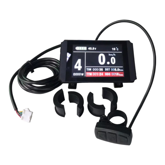 solarbike KT-LCD8H User Manual