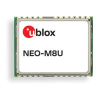 U-Blox NEO-M8U Hardware Integration Manual