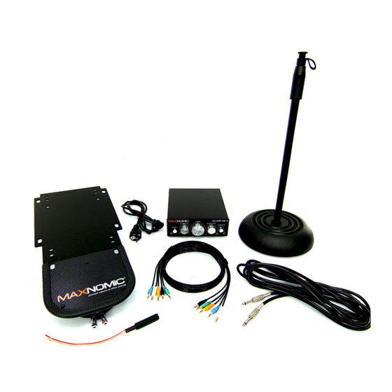 NeedforSeat MaxNomic SeatQuake System MK-II Manuals