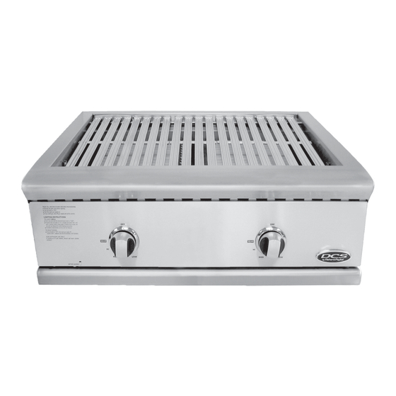 DCS THE PROFESSIONAL LIBERTY COLLECTION BFGC-30 Series Installation Manual