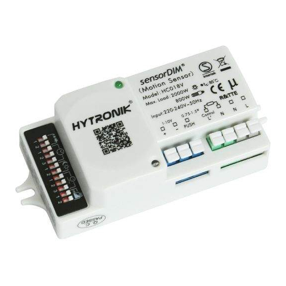 Hytronik HC018V User Manual