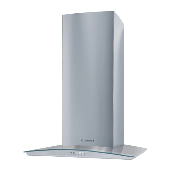 User Manuals: SystemAir 762-10/B Cooker Hood