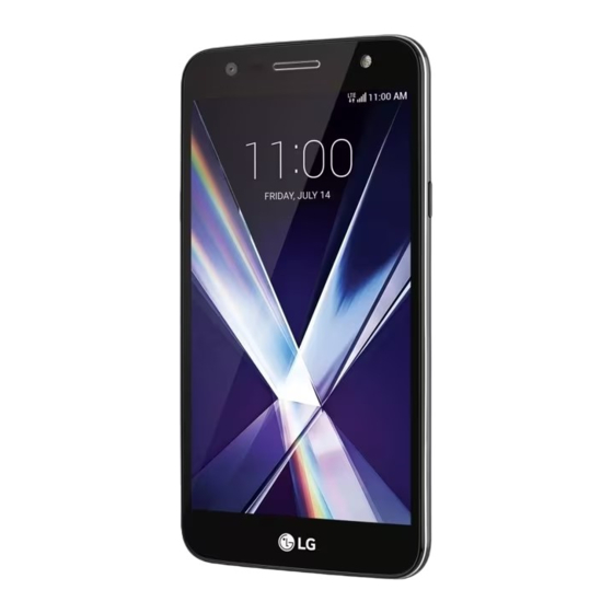 LG X charge LG-M322 Manuals