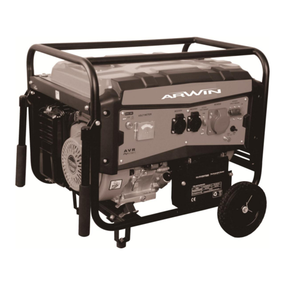 Arwin PG 5500 Original Instructions Manual