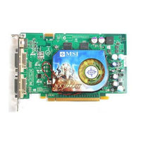 MSI NX7600GT-T2D256EZ Quick Installation Manual