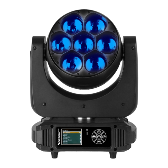 Beamz MHL740 User Manual