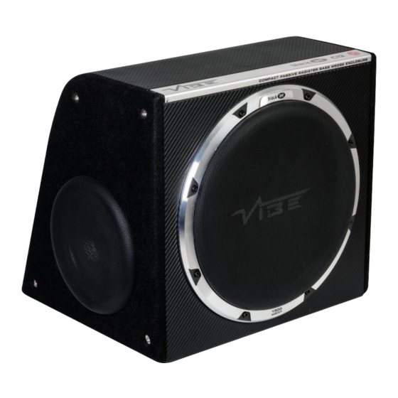 Vibe Blackair C12 Owner's Manual