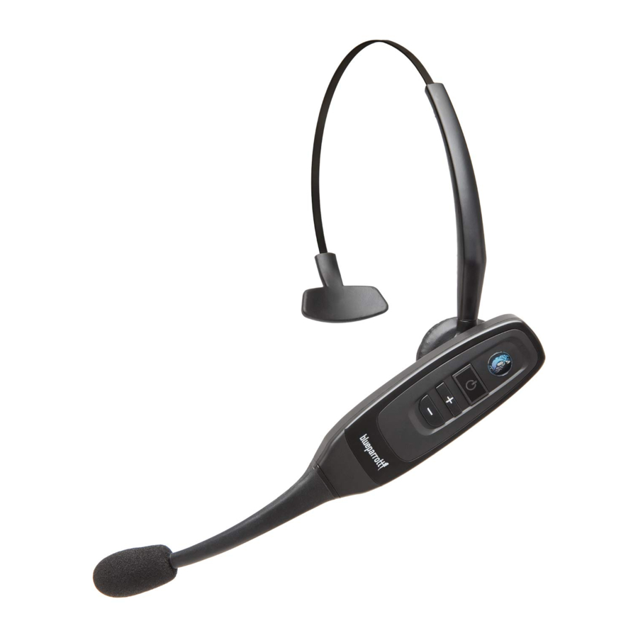 BlueParrott C400-XT - Voice-Controlled Bluetooth Headset Manual