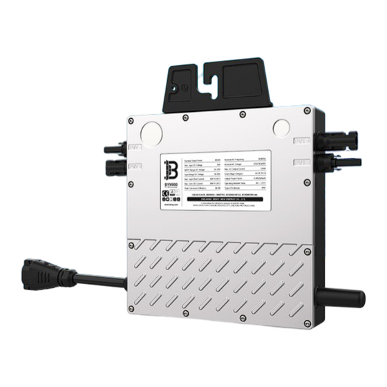 BENY BYM800 Use And Installation  Manual