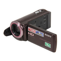 Sony HDR-CX260V/W User Manual