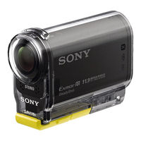 Sony HDR-AS30V Handbook