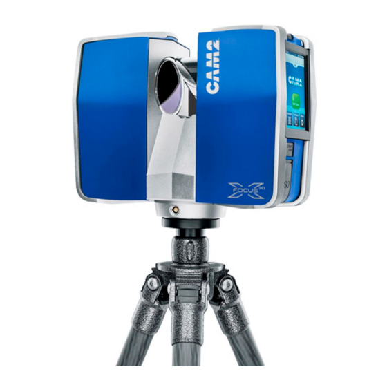 Faro Focus3D X30 Installation Instructions