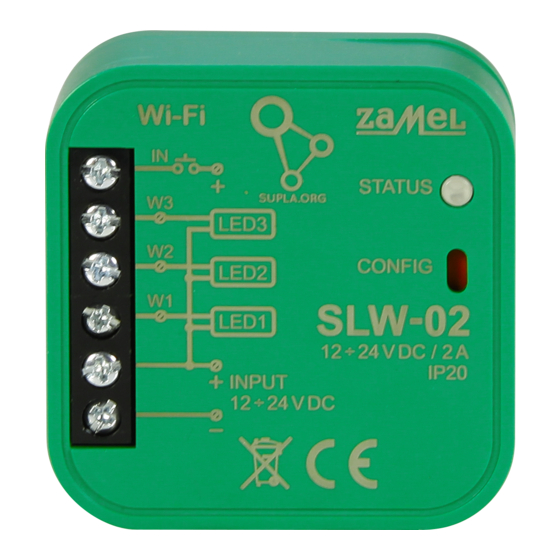 Zamel Supla SLW-02 Manual