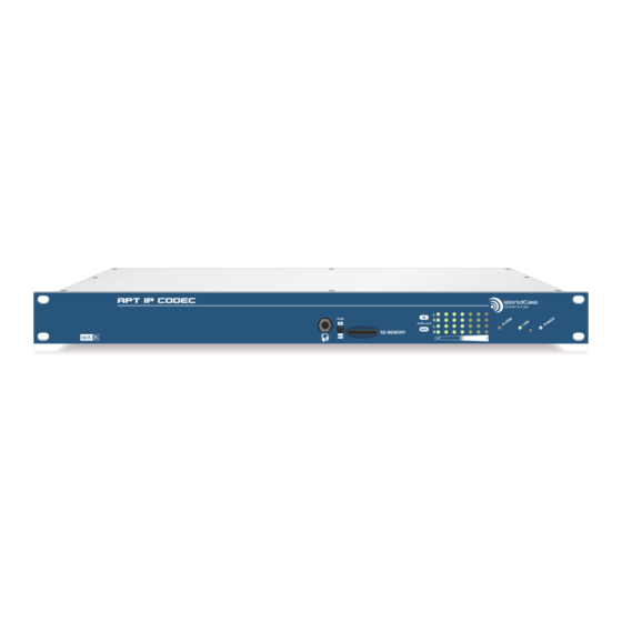 Worldcast Systems APT IP Manuals