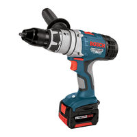 Bosch 17614-01 - 14.4V Litheon Brute Tough Hammer Drill Driver Operating/Safety Instructions Manual