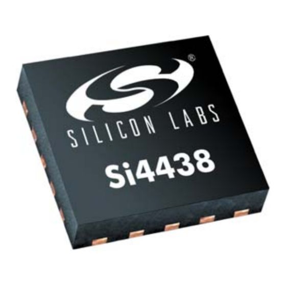 Silicon Laboratories Si4438 Manual