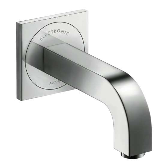 Hans Grohe AXOR Citterio 39117000 Instructions For Use/Assembly Instructions