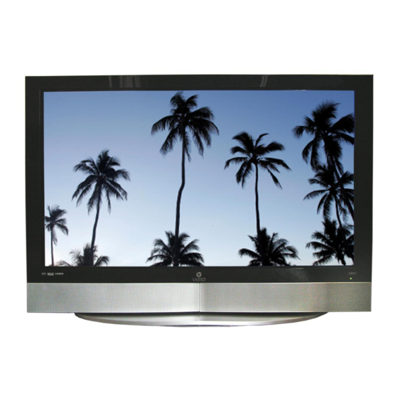 Vizio VP50HDTV10A Service Manual